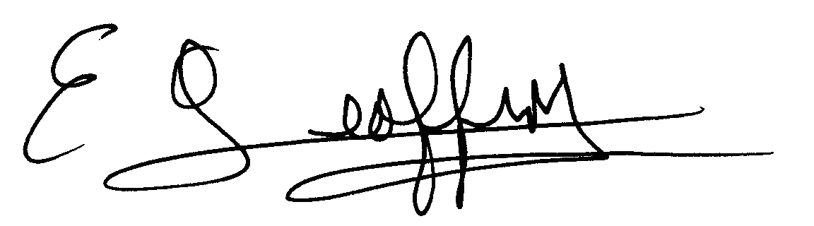 Signature Éric Geoffroy